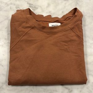 MATE the Label Brown Sweatshirt
